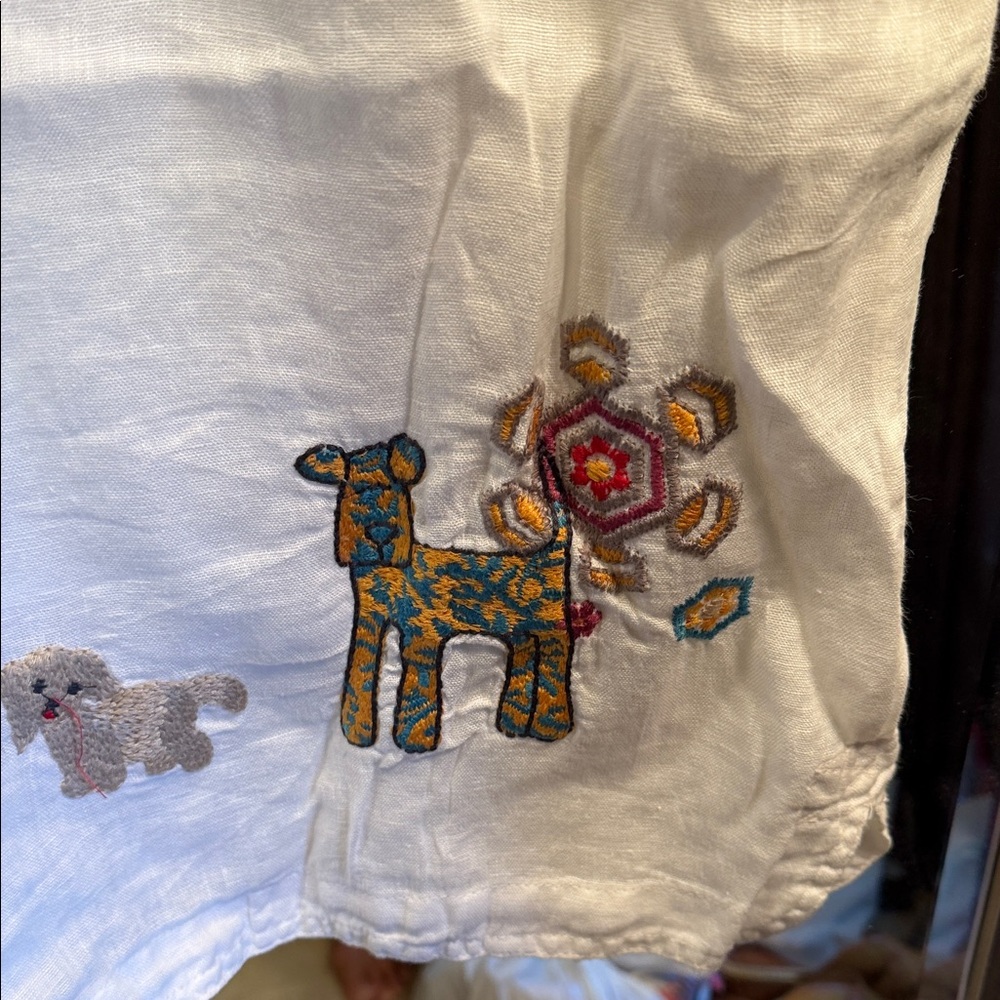 Johnny Was Dress with Detailed Unique Embroidery XL - Picture 12 of 13